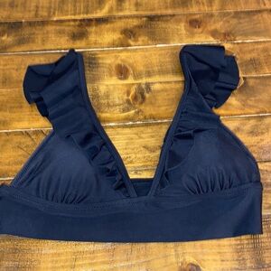 Size M Triangle bikini top from Aerie